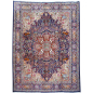 Preview: Kerman vintage hunting Persian rug 10x13 10114