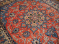 Preview: Persian 8x10 Kerman Yazd area wool rug vintage 10.3 x 7.9 ft  13566 Djoharian Collection