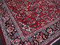 Preview: 12 x 9 ft persian rug sarouk vintage antique red blue 13569