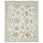 Preview: Oushak dining room rug 8x10 ft hand-knotted beige 15647