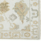 Preview: Oushak dining room Rug 8x10 ft hand-knotted white 15647