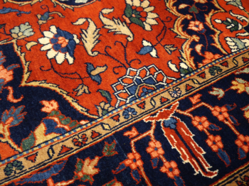 13806 Chahar Mahal Teppich Agha Miri 261 x 172 cm