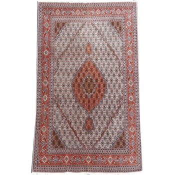 13857 Tabriz persian rug 9.9 x 6.2 ft / 303 x 190 cm