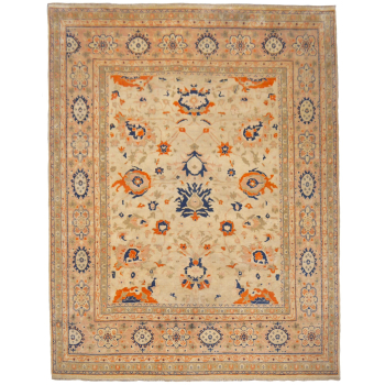 13860 Sultanabad Mahal rug 9.6 x 8 ft / 293 x 245 cm