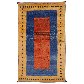 14172 Loribaft Baharlu vintage rug 6.9 x 3.9 ft / 210 x 120 cm