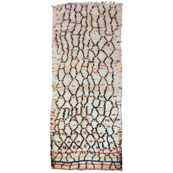 14194 Azilal vintage rug Morocco 11.2 x 4.9 ft / 340 x 150 cm