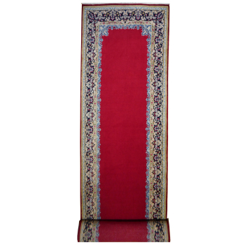 red carpet persian 16 ft runner kerman 14468