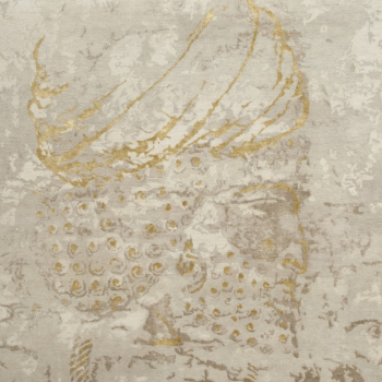 14674 Tabriz Erased Design rug India 9.8 x 8.2 ft / 300 x 250 cm