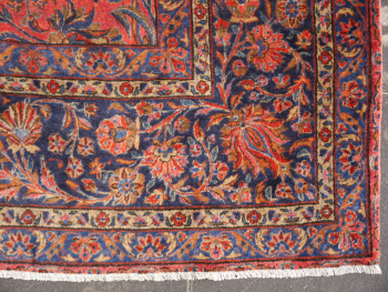 Manchester Keschan Kashan Keshan Teppich antik 470 x 300 cm
