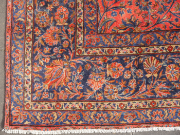 Manchester Keschan Kashan Keshan Teppich antik 470 x 300 cm