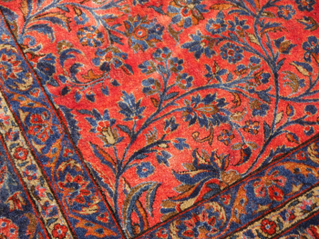 Manchester Keschan Kashan Keshan Teppich antik 470 x 300 cm