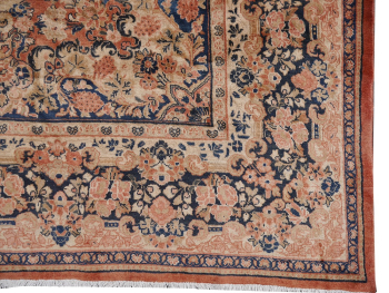 Perserteppich Sarough alt 540 x 380 cm Mahal Palastteppich 15053