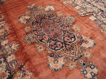 Perserteppich Sarough alt 540 x 380 cm Mahal Palastteppich 15053