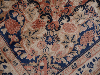 Mahal Persian Rug Oversized semi antique 18 x 13 ft 15053