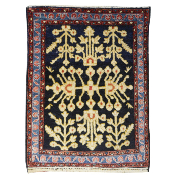 15350 Jozan Souf Antique rug - collectors item 2.5 x 2 ft