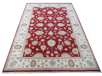 Ziegler Teppich 200x300 Ziegler 300 x 200 cm handgeknüpft Rot Wolle