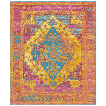 Once upon a Time I was a Heriz 8 x 10 ft Silk Rug