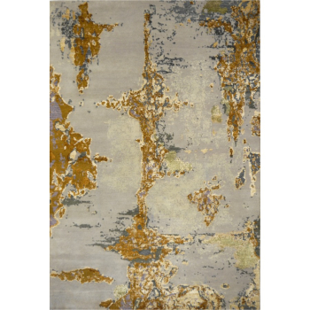 16220 Exclusive Abstract Modern Designer rug wool and viscose