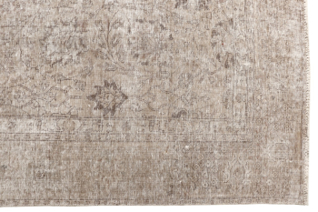 Preview: VINTAGE PERSIAN RUG BEIGE MUTED 9 X 12 FT HAND-KNOTTED - Djoharian Collection