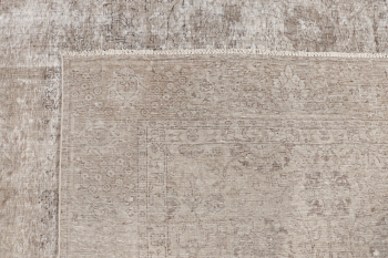 Preview: 16293 VINTAGE RUG BEIGE MUTED 9 X 12 FT HAND-KNOTTED