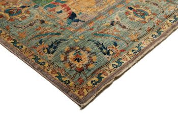 Polonaise Royal Mughal rug 8x10 ft - 250 x 300 cm in a subtle pattern and design - ideal for the living room or dining room. Djoharian Rugs Collection 16463059