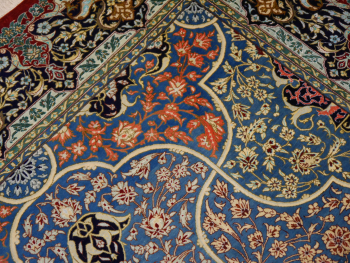 Preview: Qum Silk Persian Rug - Silkrug 12233