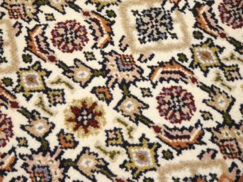 Bidjar Herati rug India 4.7 x 2.4 ft / 144 x 73 cm Hand knotted in India Pile: 100% wool Very dense quality Fair Trade Rug / Label Step 13662