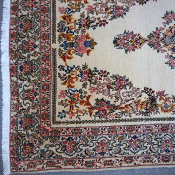 Preview: Qum Ghom Rug Wool and Silk
