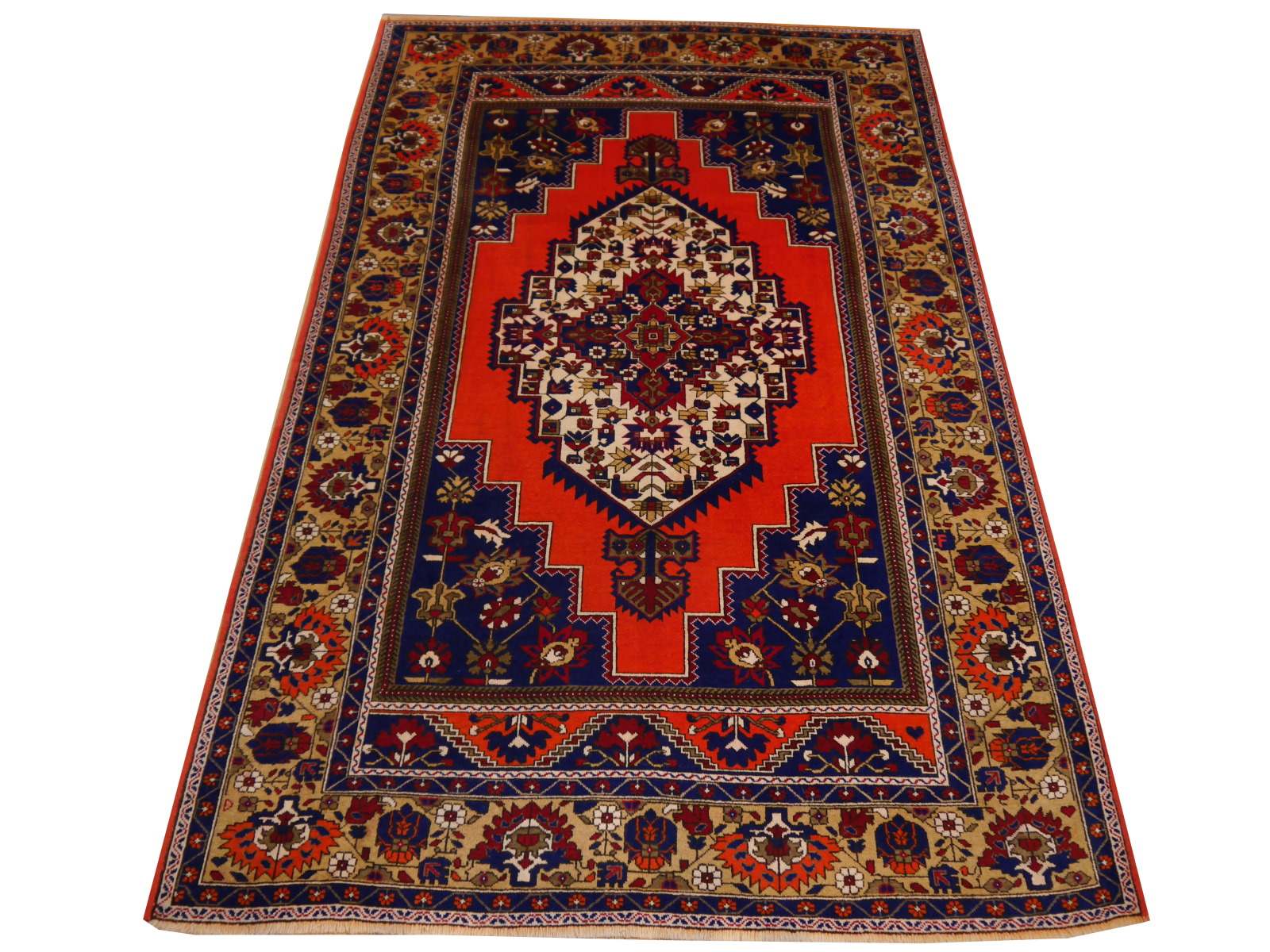 80.5×132\"Capricious” ViNTAGE TURKiSH RUG 80.5×132 Capricious” ViNTAGE TURKiSH RUG