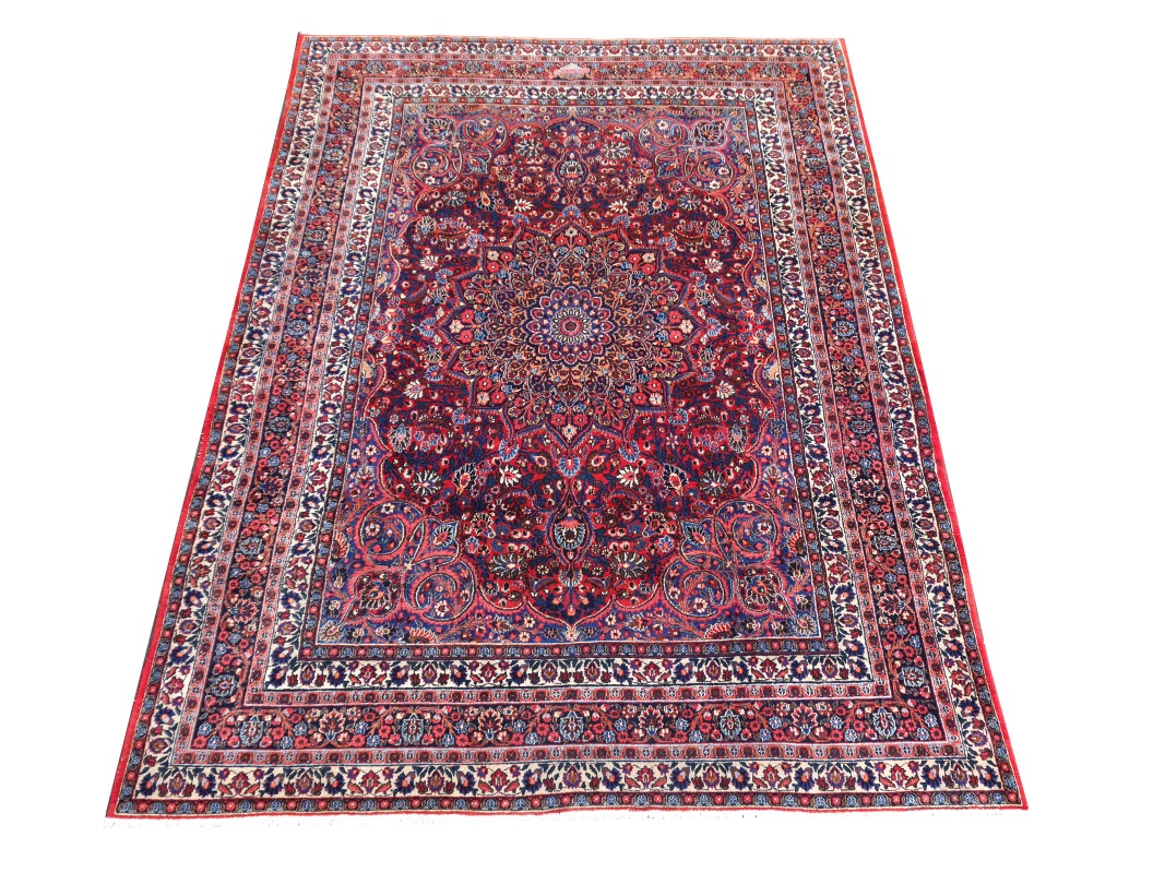 Antique Persian Doroksh Rug – Signed | 14696