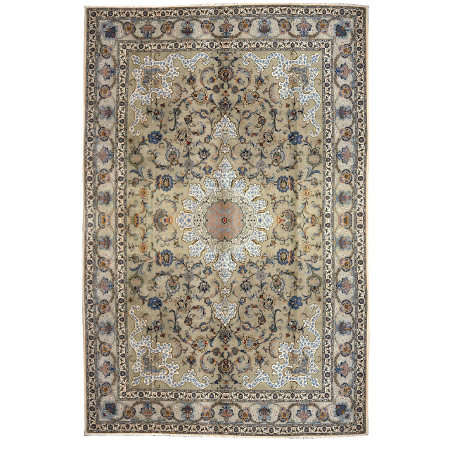 Kashan rug 14.3 x 10.4 ft from the movie Spencer