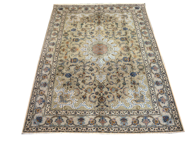 Kashan rug 14.3 x 10.4 ft from the movie Spencer