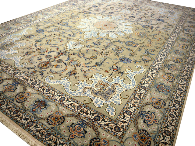 Kashan rug 14.3 x 10.4 ft from the movie Spencer