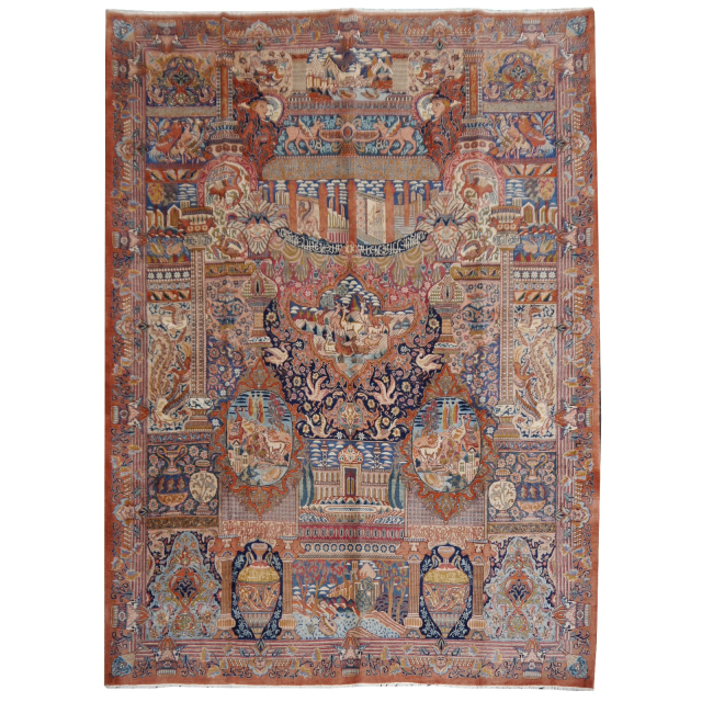 Kashmar persian rug 13 x 10 ft / 400 x 300 cm