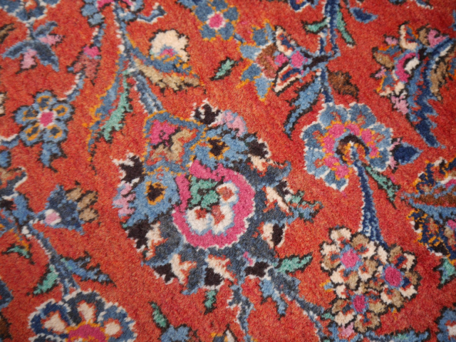 14 x 10 ft persian rug kashan antique 14329 carpet