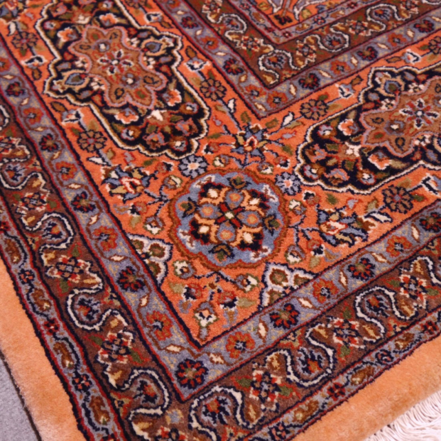 250x300 Orientteppich ca. 300 x 250 cm handgeknüpft für Wohnzimmer, Esszimmer oder Schlafzimmer. Hochwertiger Teppich aus Indien,   Merino Wolle aus Neuseeland. 14379