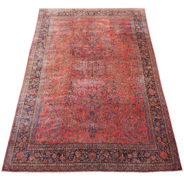 Manchester Keschan Kashan Keshan Teppich antik 470 x 300 cm