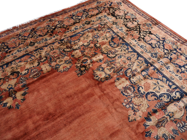 Perserteppich Sarough alt 540 x 380 cm Mahal Palastteppich 15053
