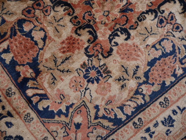 Mahal Persian Rug Oversized semi antique 18 x 13 ft 15053