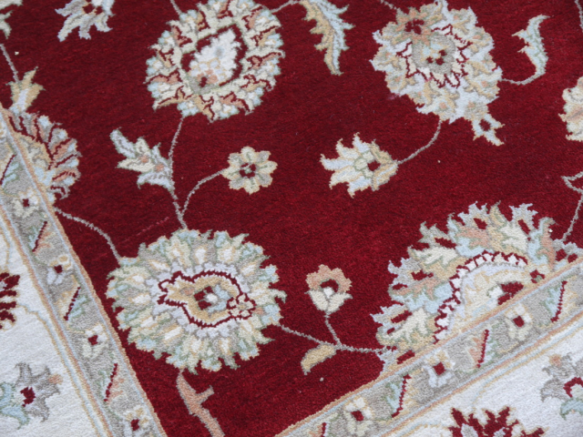 Ziegler Teppich 200x300 Ziegler 300 x 200 cm handgeknüpft Rot Wolle