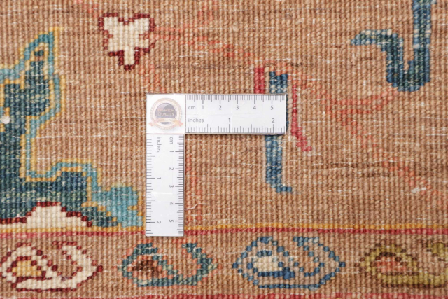 Edler Shahi Ziegler Teppich, handgeknüpft in Afghanistan, 430 x x310, feine Qualität und klassische Eleganz – ideal für Wohnzimmer, Esszimmer und Schlafzimmer.