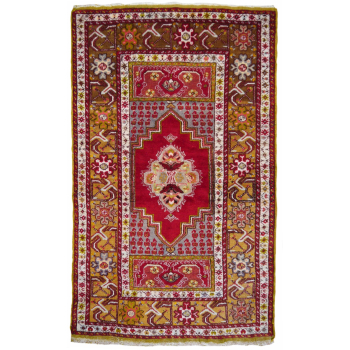 Kirsehir vintage rug Turkey 5.7 x 3.5 ft / 175 x 107 cm - 14367