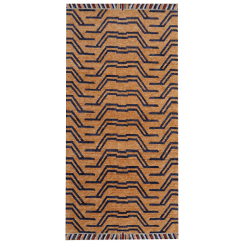 Erleben Sie die Ausstrahlung des Tibetischen Tiger Teppichs. Hergestellt aus hochwertiger Naturwolle - Tradition und zeitlose Eleganz. 16084